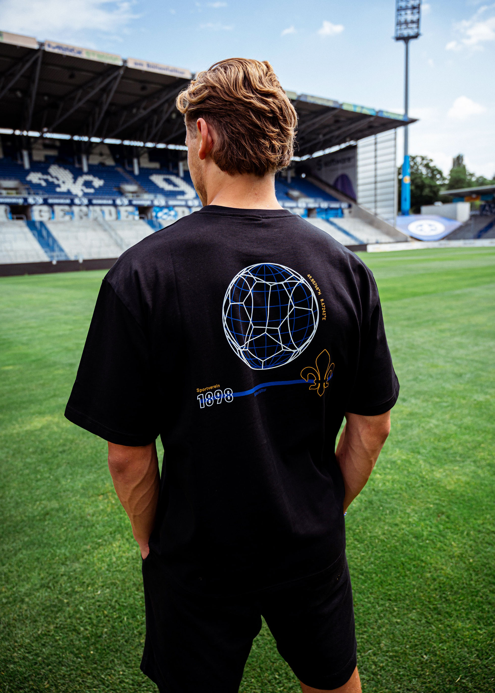 SV 98 Shirt 1898 Dots, schwarz