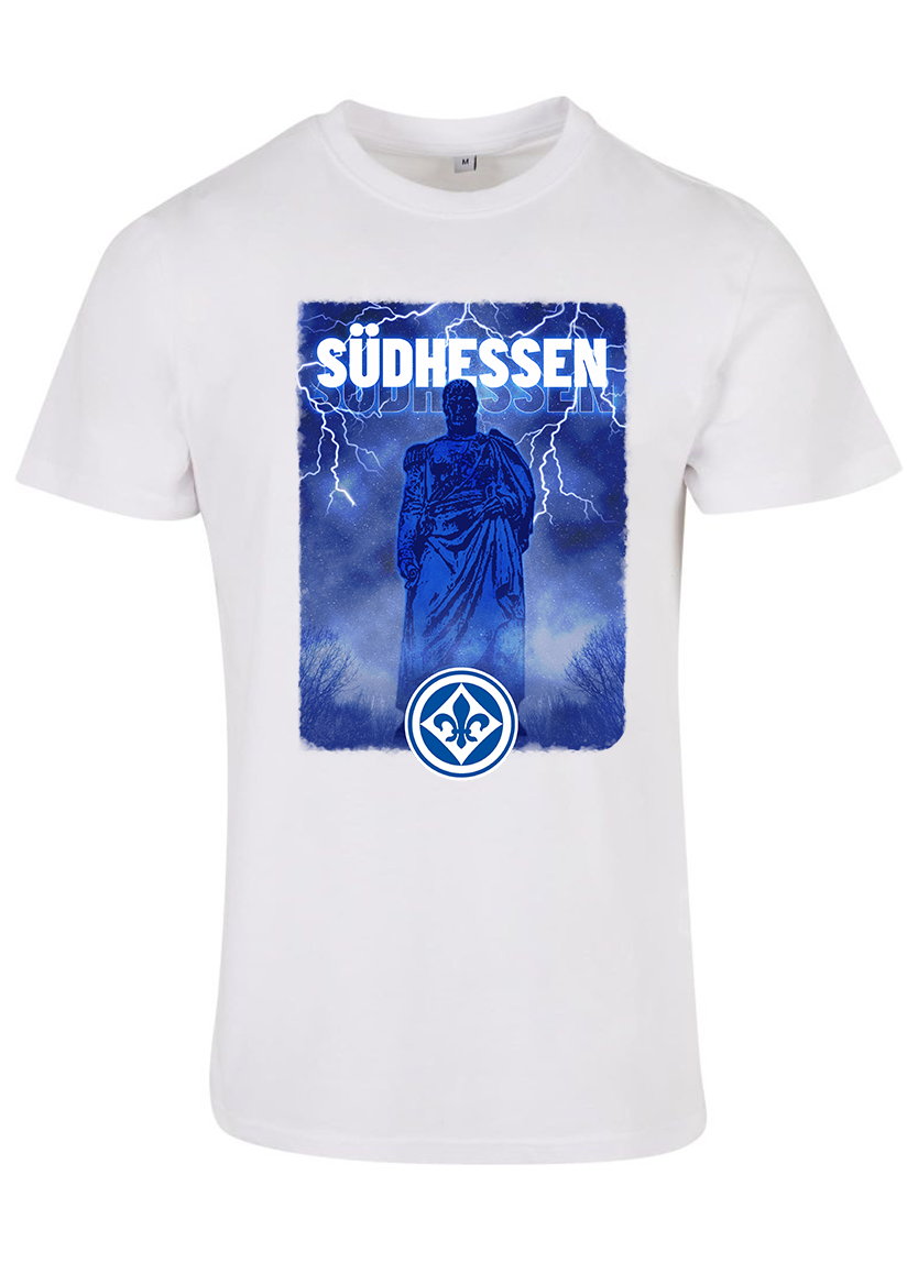 Merchandising_POD_S-dhessen_Produktbild_Weiss SV 98 POD-Shirt "Südhessen"