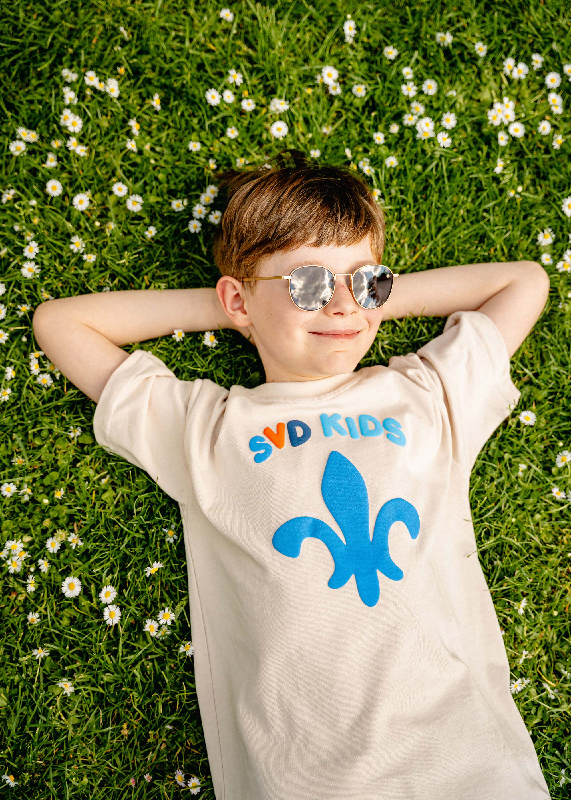 SV 98 Kidsshirt College Collection "Lilie", beige