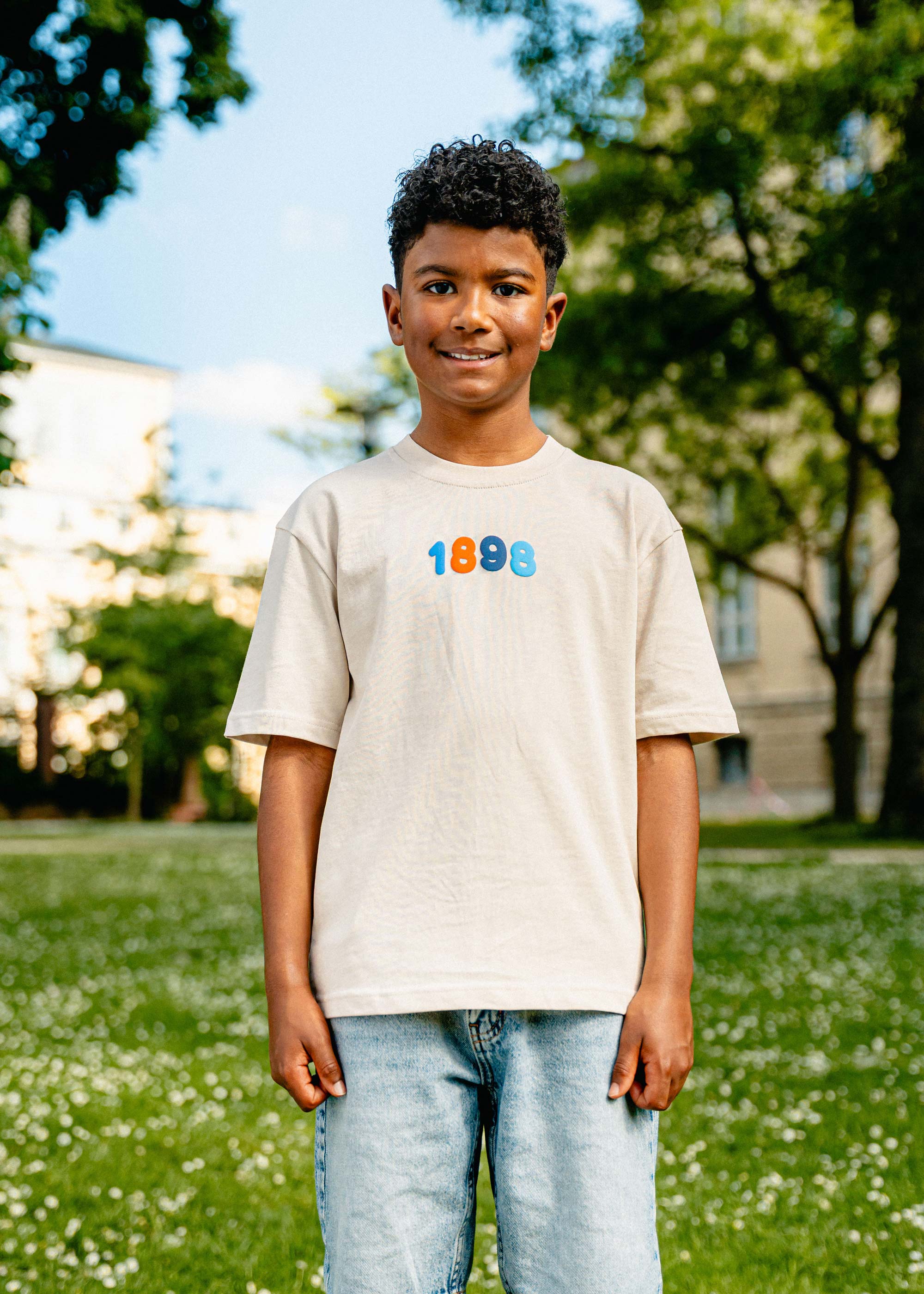 SV 98 Kidsshirt College Collection "SVD", beige