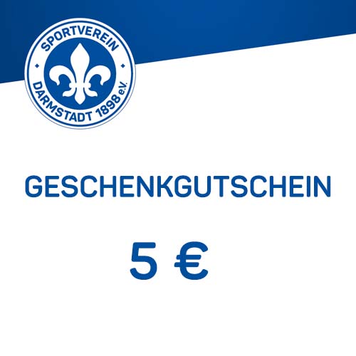 Geschenkgutschein - 5 €