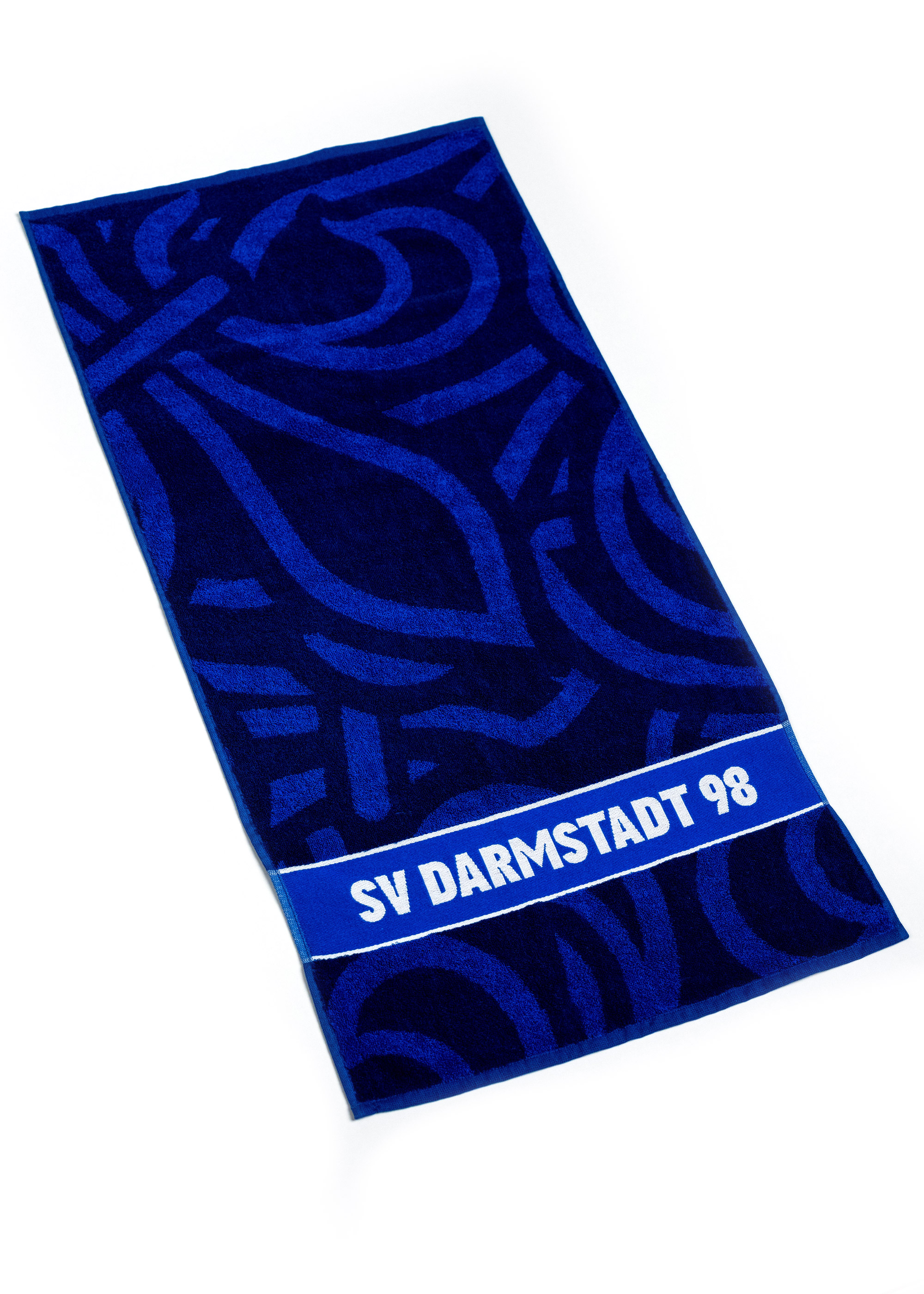 SV 98 Handtuch, blau-weiß