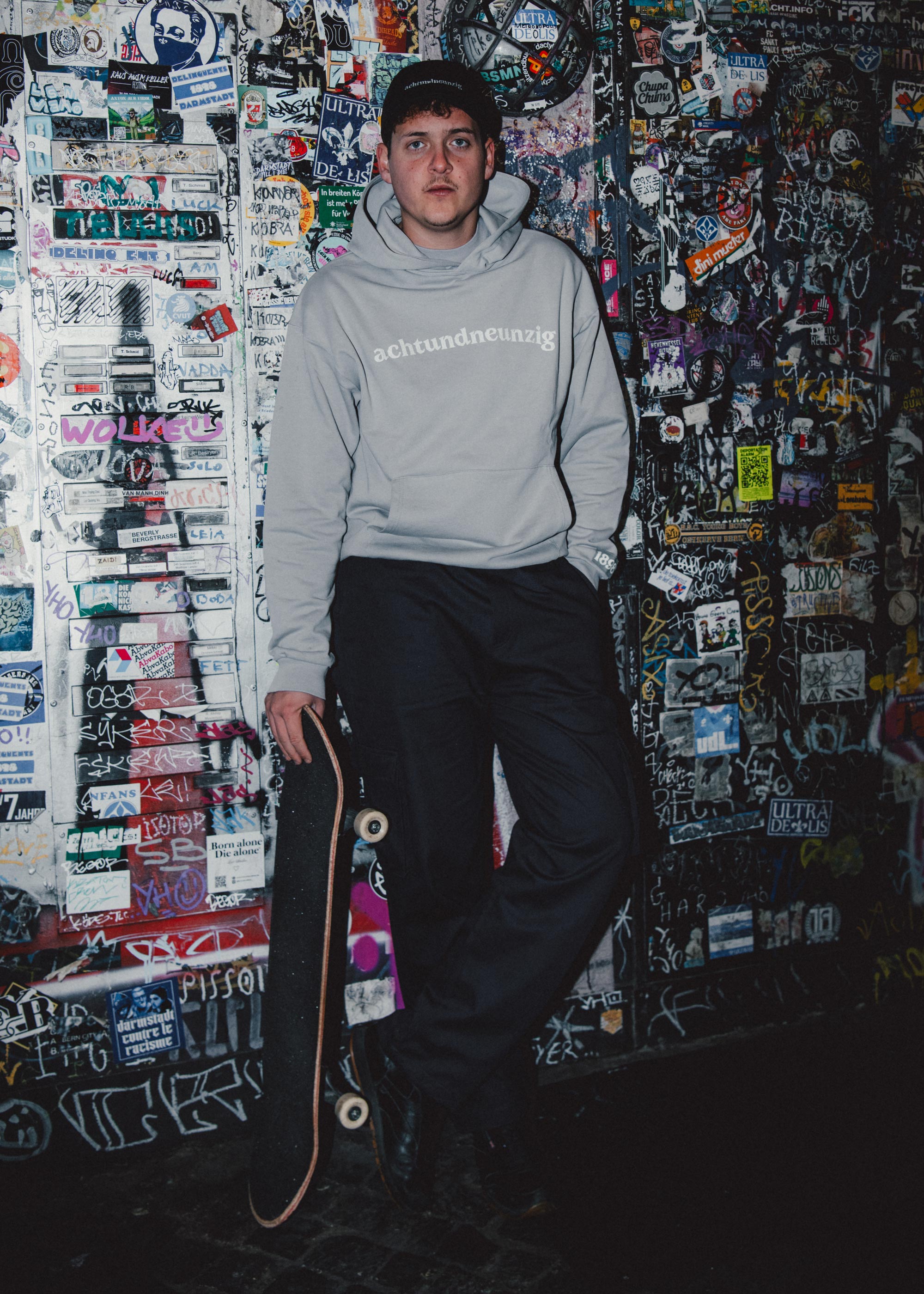 SV 98 Flutlicht Kollektion Hoodie, grau