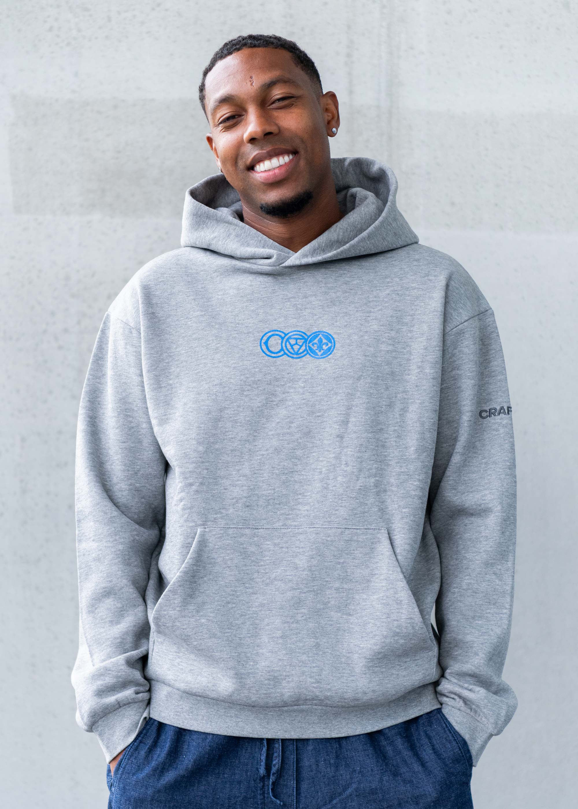SV 98 CRAFT Hoodie "Fusion", grau