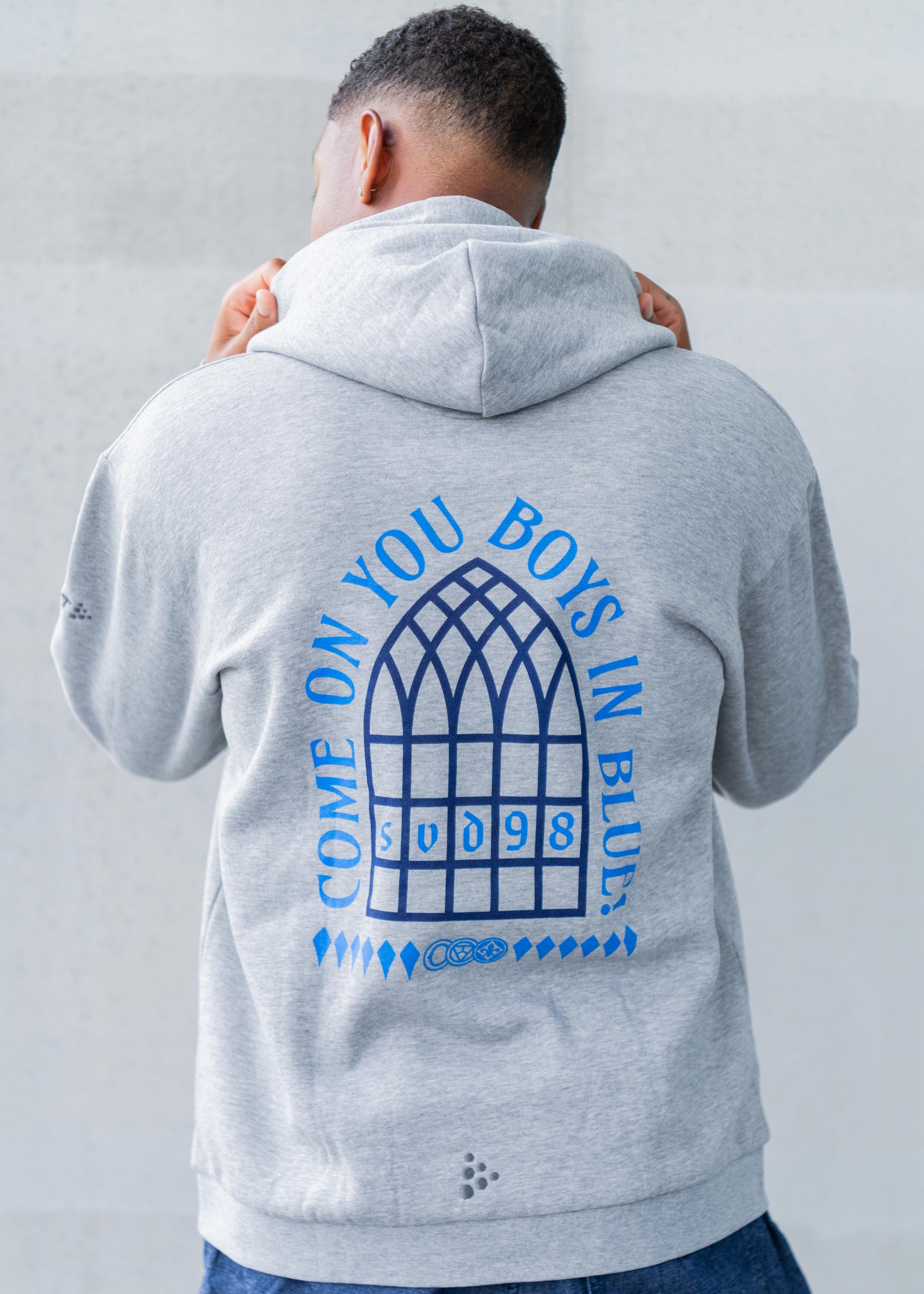 SV 98 CRAFT Hoodie "Fusion", grau SV 98 CRAFT Hoodie "Fusion", grau