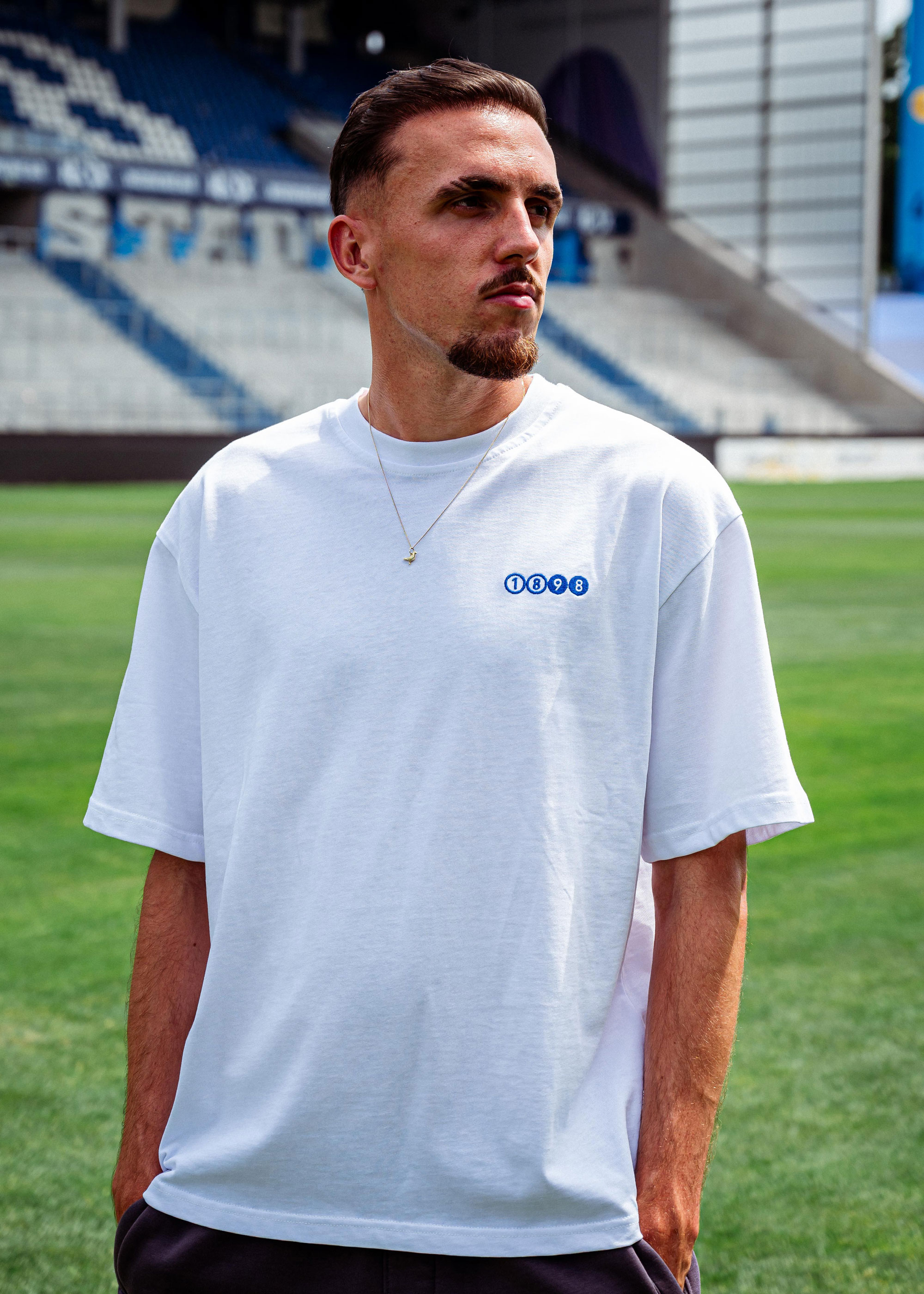 SV 98 Shirt 1898 Dots, weiß