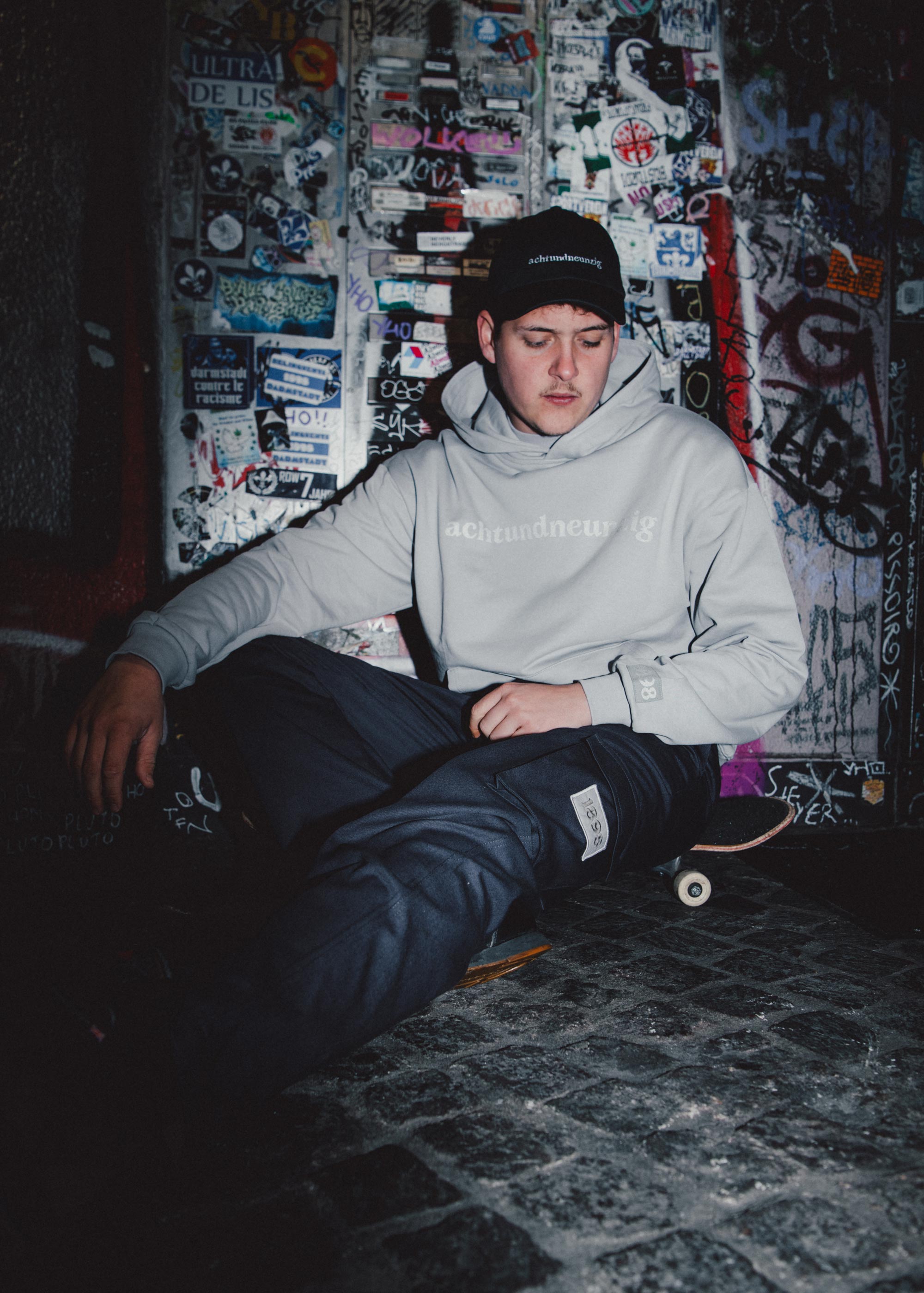 SV 98 Flutlicht Kollektion Hoodie, grau